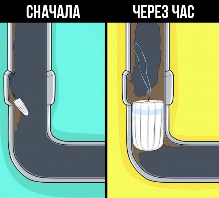 Средства гигиены и подгузники засоряют канализацию Алматы